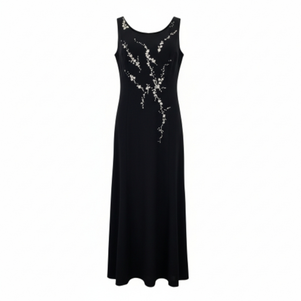 Tosca New York Elegant Evening Formal Dress, Gala Special Occasion Black Tie